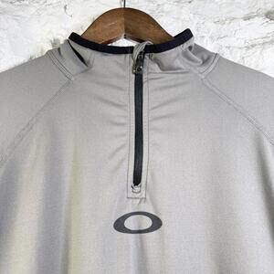 Y2K Oakley 1/4 Zip Pullover Size Medium